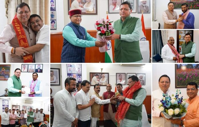 सीएम धामी से छोटी-छोटी मुलाकातों के दौर, इशारा कैबिनेट विस्तार की ओर