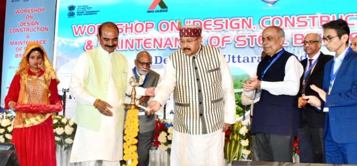 बेहतर संपर्क मार्ग हेतु स्टील सेतु का निर्माण अत्यंत महत्वपूर्ण- महाराज